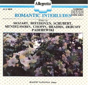 Wolfgang Amadeus Mozart Ludwig Van Beethoven Franz/Romantic Interludes